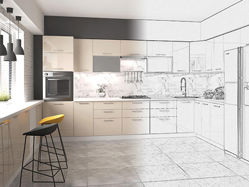 Konyhabútor tervezés